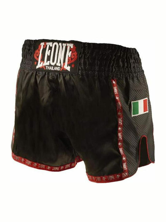 Leone Shorts Kick/Thai-Boxen Schwarz