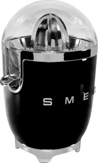 Smeg Електрически сокоизстисквач 70W Inox Черен