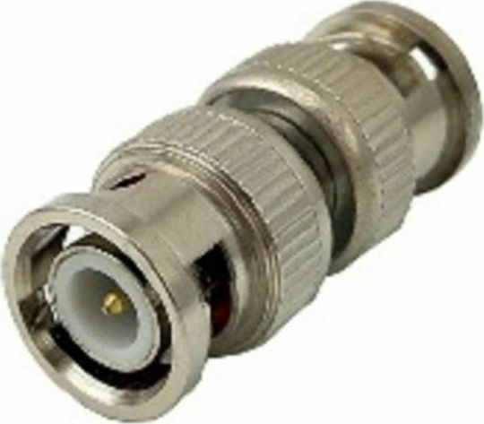 Edision Μετατροπέας BNC male σε BNC male Ασημί 1τμχ 271-283