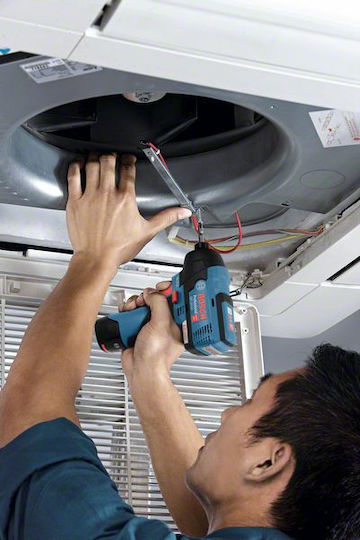 Bosch GDR 12V-110 Παλμικό Κατσαβίδι Μπαταρίας Brushless 12V 2x3Ah