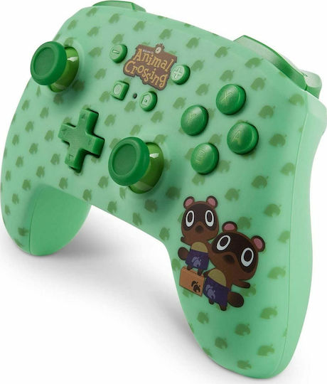 PowerA Enhanced Wireless Gamepad for Switch Animal Crossing Timmy & Tommy Nook