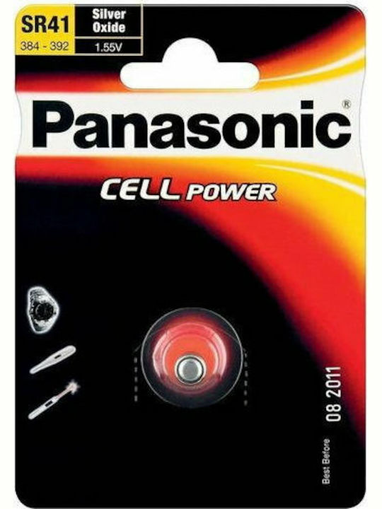 Panasonic Cell Power Baterie Oxid de argint SR41 1.55V 1buc