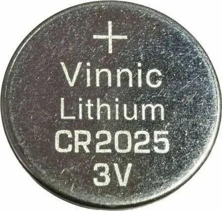 Vinnic Μπαταρία Λιθίου Ρολογιών CR2025 3V 1τμχ