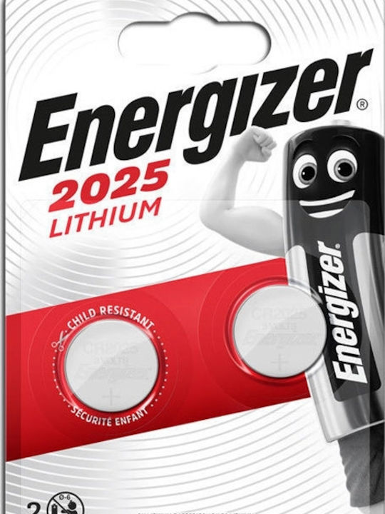 Energizer Ultimate Lithium Baterii pentru ceasuri CR2025 3V 2buc