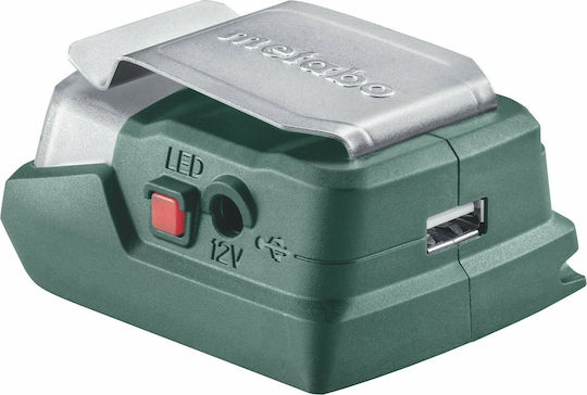 Metabo Адаптер за Батерия за Инструменти Pa 12 Led-Usb