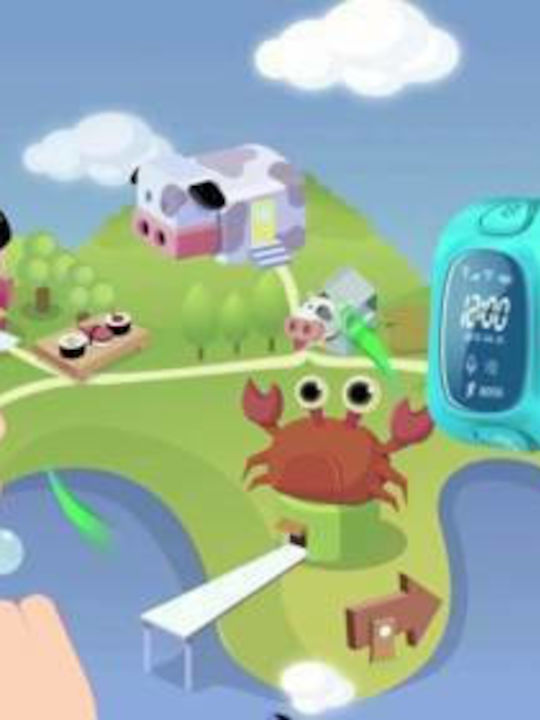Παιδικό Smartwatch 2G με GPS Γαλάζιο