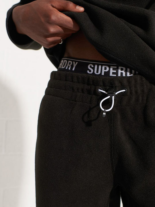 Mountain Sport Pantaloni de trening cu Elastic Negru