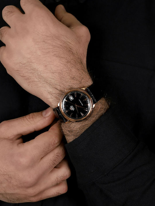 Orient Bambino Ρολόι Αυτόματο με Δερμάτινο Λουράκι Orient Bambino Ρολόι Αυτόματο με Δερμάτινο Λουράκι