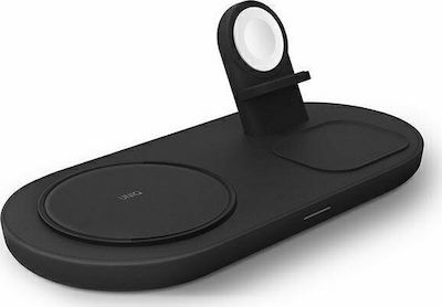 Uniq Wireless Charger (Qi Pad) 15W Blacks (Aereo Mag 3 in 1)