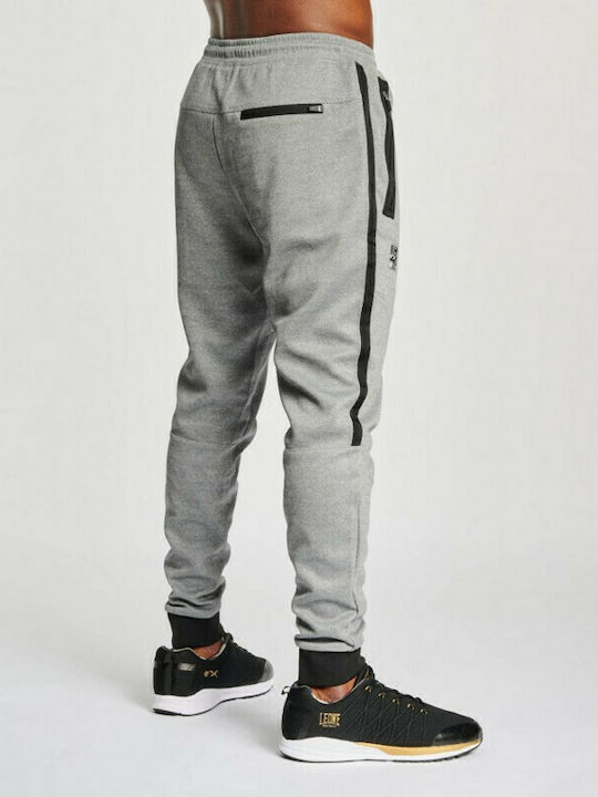 Leone Men's Sweatpants with Rubber Gray