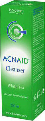 Boderm Acnaid Cleanser White Tea Emulsie Față pentru Ten Acneic 200ml