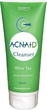 Boderm Emulsie împotriva Acneei Acnaid Cleanser White Tea pentru Piele Grasă 200ml