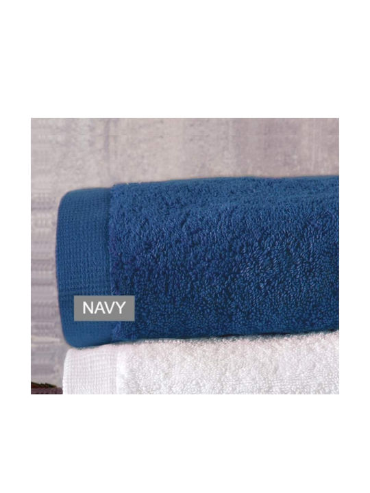 Kentia Πετσέτα Σώματος Brand 90x150εκ. Blue Navy Βάρους 600gr/m²