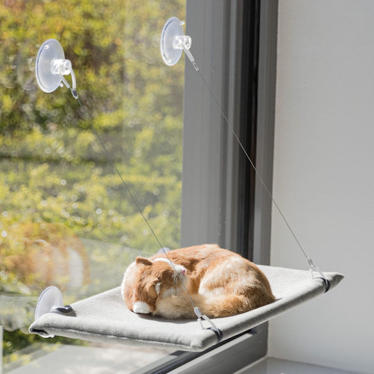 Trixie Platform for Window Hammock Cat for Radiators Gray 50x30x30cm