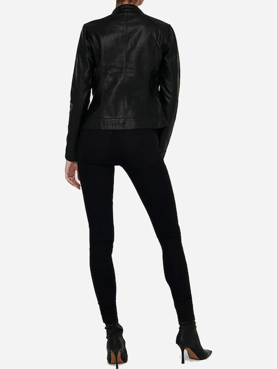 Bandit Γυναικείο Biker Jacket Μαύρο