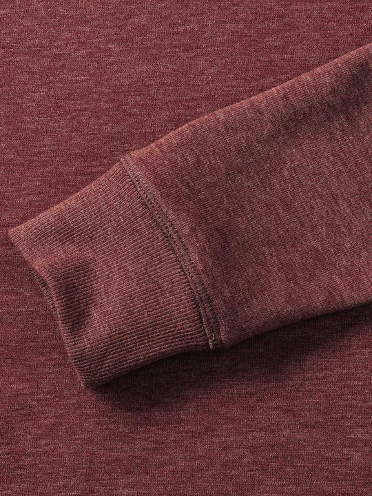 R-280F-0 Γυναικείο Φούτερ Maroon Marl