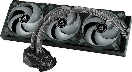 Arctic Liquid Freezer II 420 RGB с RGB Контролер Охлаждане AIO CPU с 3 Вентилатора 140мм