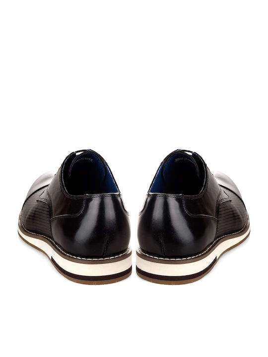 Men's Leather Casual Shoes Black