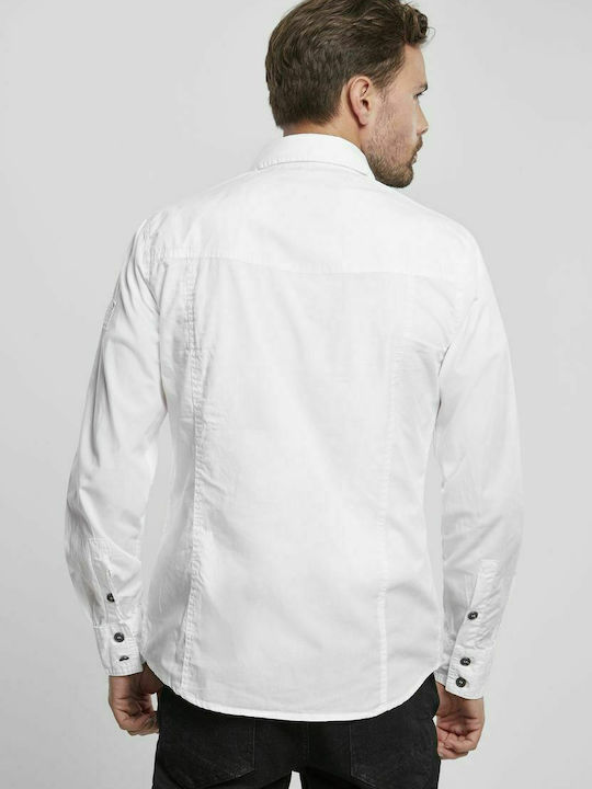 Brandit BD4005 Men's Shirt Long Sleeve White 4005.7