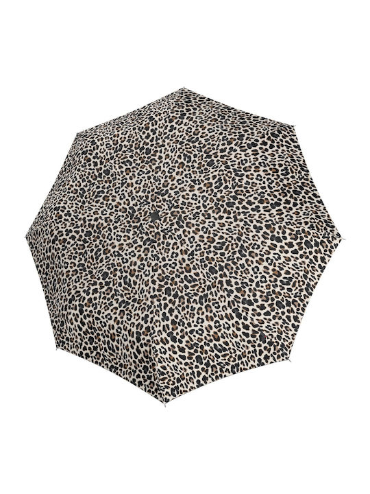 Knirps A.760 Automatic Umbrella with Walking Stick Animal Print