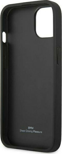 BMW Leather Curve Perforate Back Cover Δερμάτινο / Πλαστικό Κόκκινο (iPhone 13)