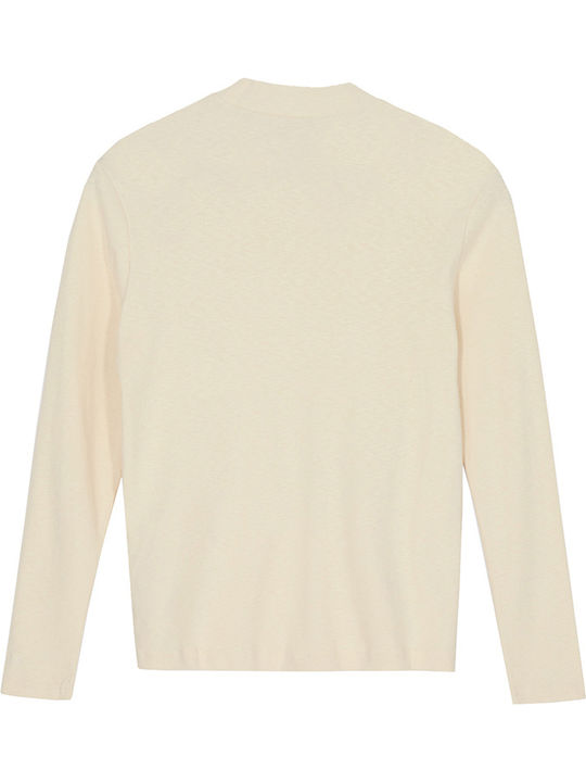 Gabba Men's Long Sleeve Sweater Egret