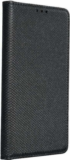Forcell Smart Magnet Book Δερματίνης Μαύρο (Redmi Note 9)