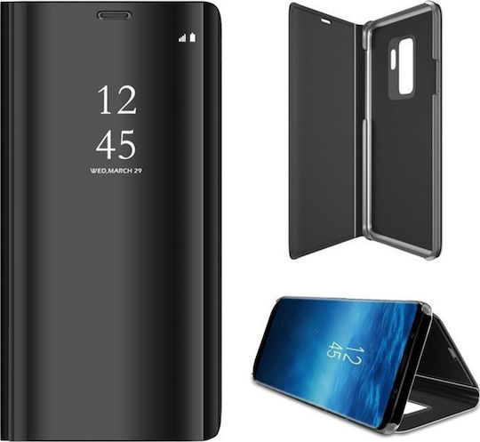 Hurtel Clear View Book Πλαστικό Μαύρο (Poco M3 / Redmi 9T)