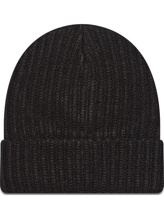 Kids Beanie Knitted Black