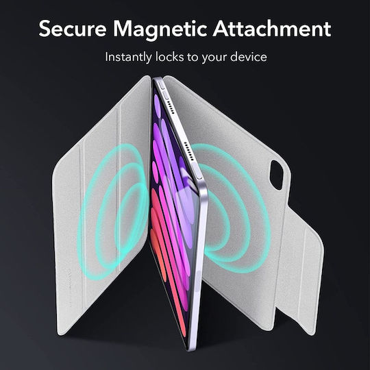 ESR Rebound Magnetic Flip Cover Ασημί (iPad mini 2021 / mini 2024)