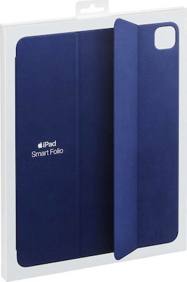 Apple Smart Folio Silicone Flip Cover Navy (iPad Pro 2020 12.9")