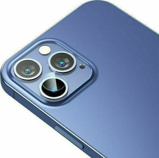 Joyroom Protector Shining Series JR-PF688 Προστασία Κάμερας Tempered Glass Μαύρο για το iPhone 12 Pro