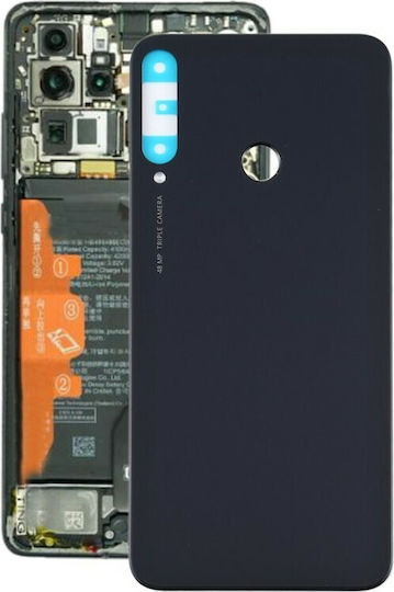 Batterieabdeckung Schwarz für Huawei P40 Lite E
