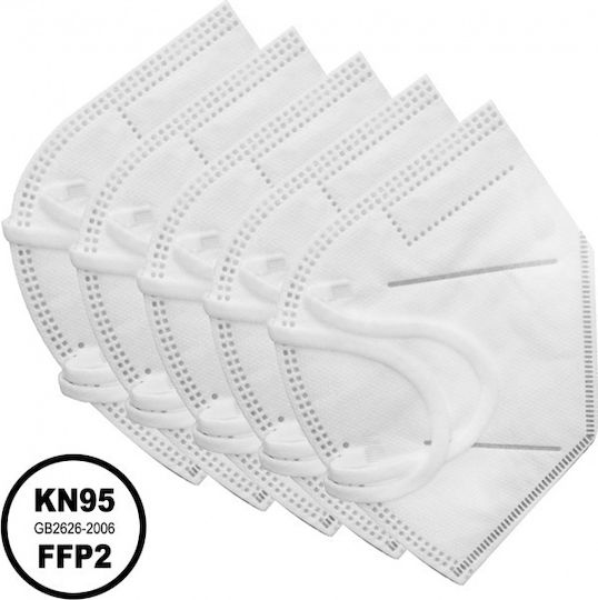 Max Barbeador Max-02 Filtering Half mask FFP2 Λευκό 20τμχ