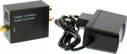 Well Konverter Koaxial / Toslink weiblich zu 3.5mm / RCA weiblich 1Stück 16851