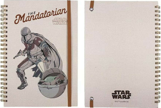 Cerda Star Wars The Mandalorian Set de Papetărie pentru Copii cu Caiet de Notițe 4buc