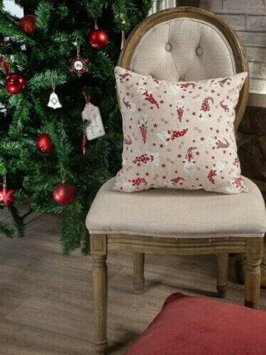 Teoran Christmas Decorative Pillow Zermatt Rectangular Beige 30x50pcs