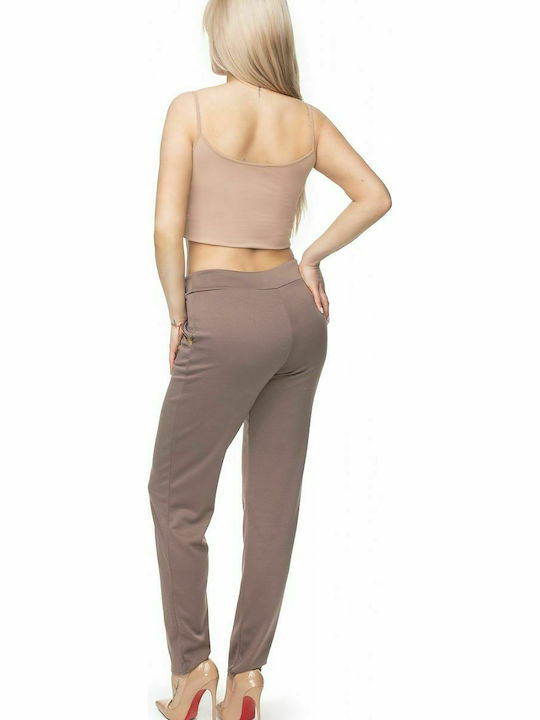 PeeKaBoo 0101 Maternity Sweatpants Beige