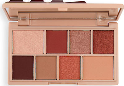 Revolution Beauty Ι Heart Chocolate Mini Lidschatten-Palette in fester Form Hazelnut Cream 10.2gr