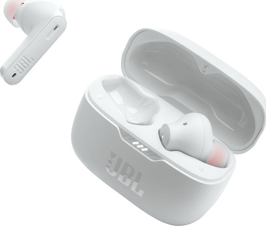JBL Tune 230NC In-ear Bluetooth Handsfree Earphones with Sweat Resistance and Charging Case White