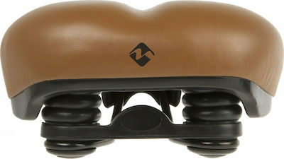 M-Wave Elast Brown City Bicycle Saddle