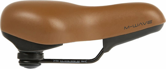 M-Wave Elast Brown Bicycle Saddle City