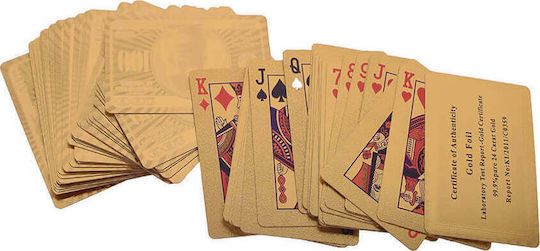 Giftland Spielkarten Gold Wasserdicht