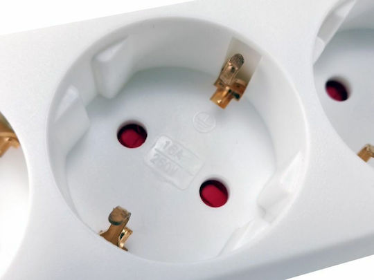 Equip Steckdosenleiste 3 Positionen mit Kabel 1.5m