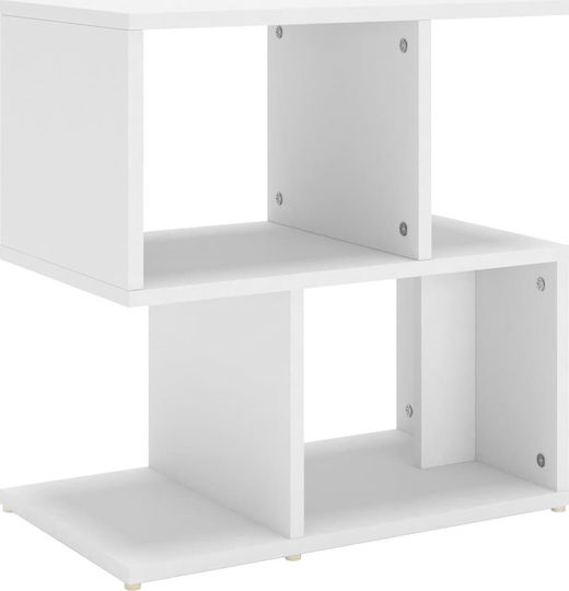 Nachttisch White 50x30x51.5cm