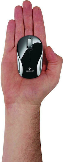 Logitech M187 Безжичен Мини Мишка Черен