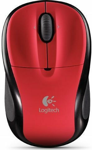 Logitech M235 Wireless Mini Mouse Red