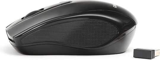 Omega 419 Wireless Ασύρματο Ποντίκι Μαύρο