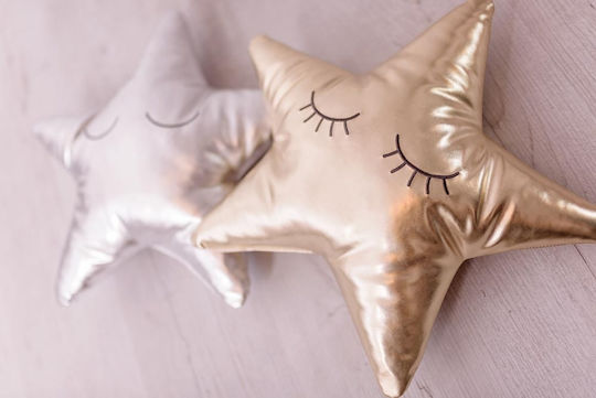 Bizzi Growin Crib Decorative Pillow Star Brown 40x30cm