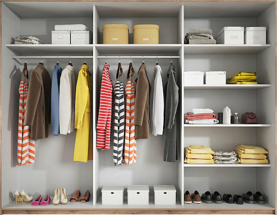 Doppeltür Kleiderschrank Schieben Kappa 270x61x210cm